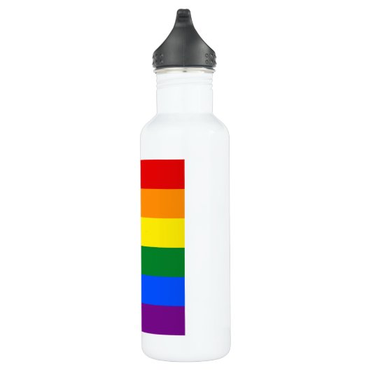 Pride Rainbow Flag Edelstahlflasche (Rechts)
