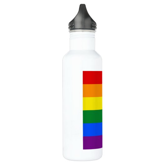 Pride Rainbow Flag Edelstahlflasche (Links)