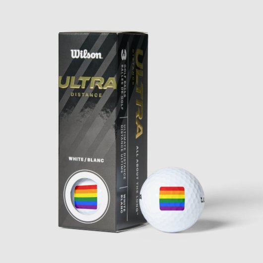 Pride Rainbow Flag Golfball (Verpackungen)