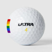 Pride Rainbow Flag Golfball (Logo)