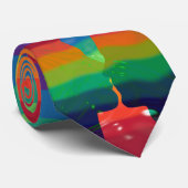 Pride Rainbow Flag Krawatte (Gerollt)