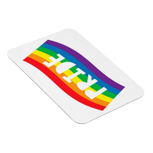 Pride Rainbow Flag Magnet (Rechte Seite)