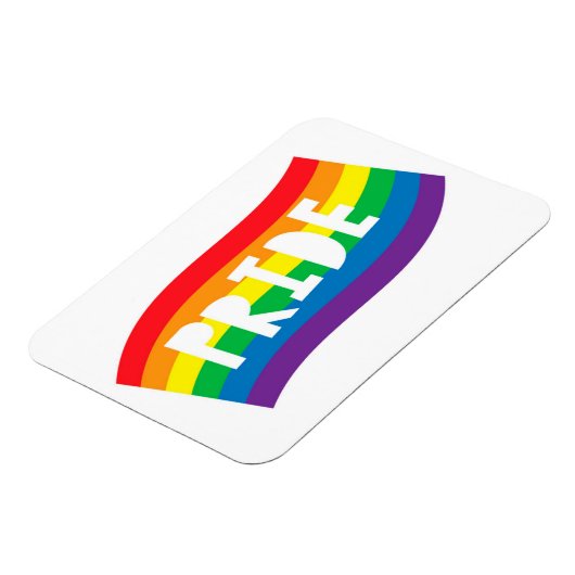 Pride Rainbow Flag Magnet (Linke Seite)