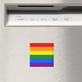 Pride Rainbow Flag Magnet (In Situ (Geschirrspüler))
