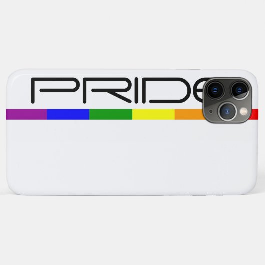 Pride Rainbow Flag Modern und Sleek Pride Design Case-Mate iPhone Hülle (Rückseite (Horizontal))