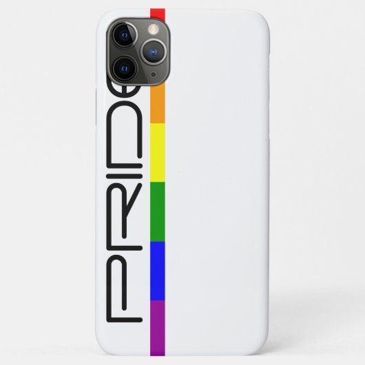 Pride Rainbow Flag Modern und Sleek Pride Design Case-Mate iPhone Hülle (Rückseite)