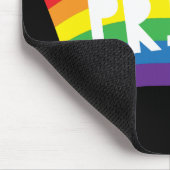 Pride Rainbow Flag Mousepad (Ecke)