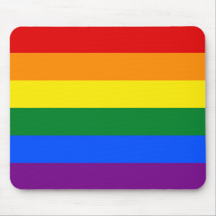 Pride Rainbow Flag Mousepad