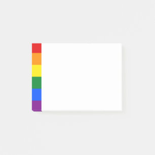 Pride Rainbow Flag Post-it Klebezettel