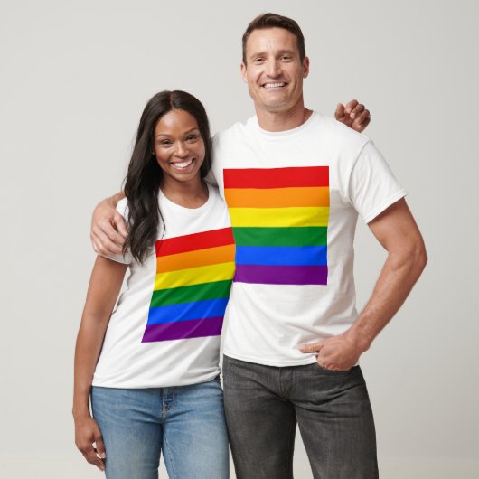 Pride Rainbow Flag T-Shirt (Unisex)