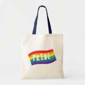 Pride Rainbow Flag Tragetasche (Vorne)