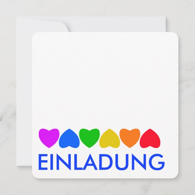 Pride Rainbow Heart Line (Vorderseite)