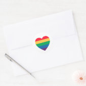 Pride Rainbow Heart Sticker (Umschlag)
