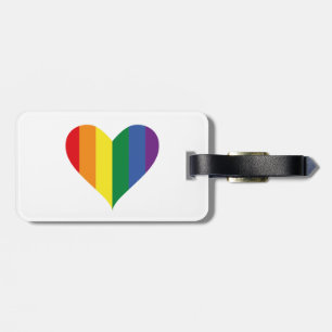 Pride Rainbow Heft Gepäckmarke Gepäckanhänger