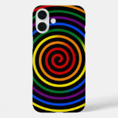 Pride Rainbow Hypnotized Case-Mate iPhone Hülle (Rückseite)