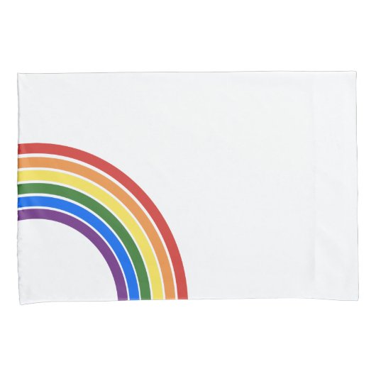 Pride Rainbow Kissenbezug (Vorderseite-Rechts)