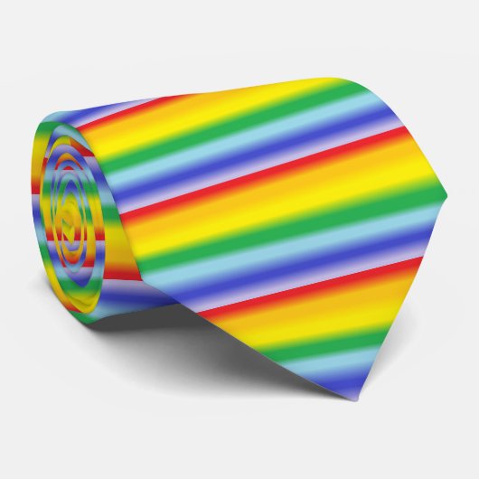 Pride Rainbow Krawatte (Gerollt)