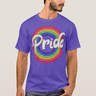 Pride Rainbow LGBT Gay Vintag für Men Women Boys T-Shirt