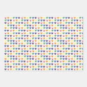 Pride Rainbow LGBTQ Geschenkpapier Set (Vorderseite)