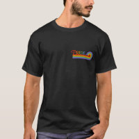 Pride Rainbow LGBTQ Men Basic Dark T - Shirt