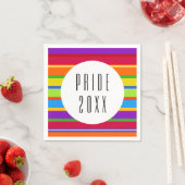 PRIDE Rainbow LGBTQ Serviette (Beispiel)