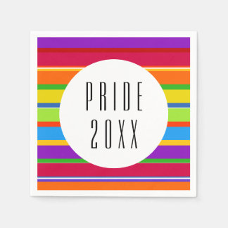 PRIDE Rainbow LGBTQ Serviette