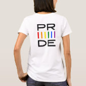 PRIDE Rainbow - Liebe ist Liebe T-Shirt (Rückseite)