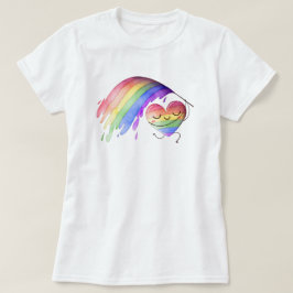 Pride Rainbow Liebe T - Shirt