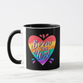 Pride Rainbow Liebe Tasse (Links)