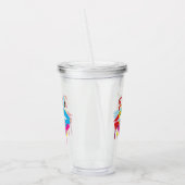 Pride Rainbow Lips LGBTQ | Dripping Lips Acryltrinkbecher (Links)