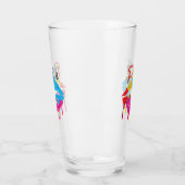 Pride Rainbow Lips LGBTQ | Dripping Lips Glas (Links)