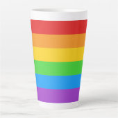 Pride Rainbow Milchtasse (Vorderseite)