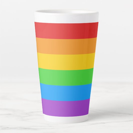 Pride Rainbow Milchtasse (Vorderseite)