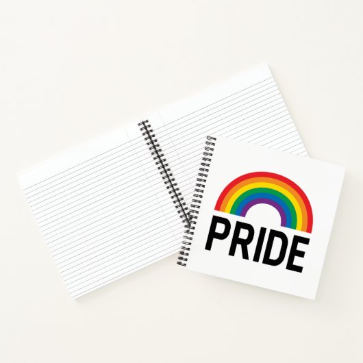 Pride Rainbow Notizblock (Innenseite)