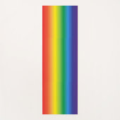 Pride Rainbow Ombre Flag Yogamatte (Vorderseite)