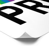 Pride Rainbow Poster (Ecke)