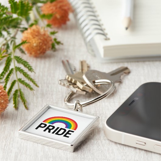 Pride Rainbow Schlüsselanhänger (Seite)