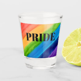Pride Rainbow Shotglas Schnapsglas