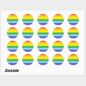 Pride Rainbow Sticker (Blatt)