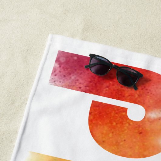 Pride Rainbow Strandtuch (Beispiel)