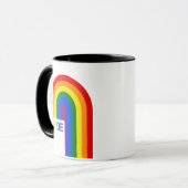 Pride Rainbow Tasse (Vorderseite Links)