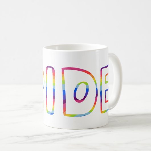 PRIDE RAINBOW TASSE (VorderseiteRechts)