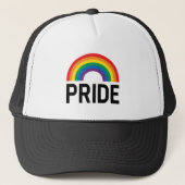 Pride Rainbow Truckerkappe (Vorderseite)
