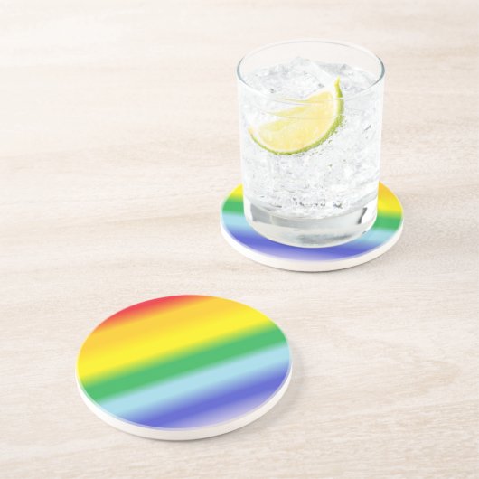 Pride Rainbow Untersetzer (Seite)