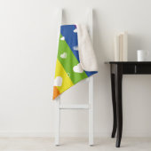 Pride Rainbow | Weiße Herzen | Sherpa Blanket Sherpadecke (Beispiel)