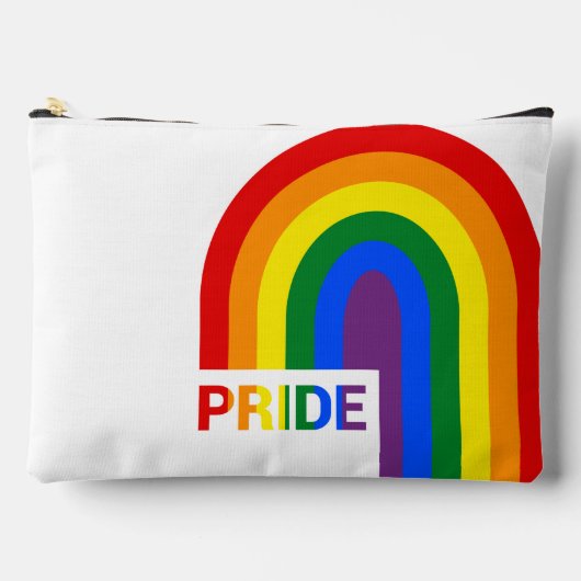 Pride Rainbow Zubehörtasche (Vorderseite)