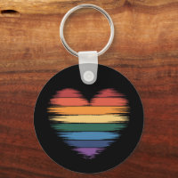 Pride Rainbows Herz Print LGBT Gay Pride