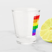 "PRIDE" REGENBOGEN #3 SCHNAPSGLAS (Links)