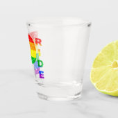 "PRIDE" REGENBOGEN #3 SCHNAPSGLAS (Rechts)