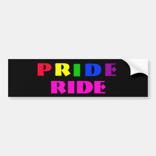 Pride Ride II Autoaufkleber